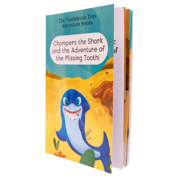 Chompers the Shark Children's Tooth Brushing Storybook