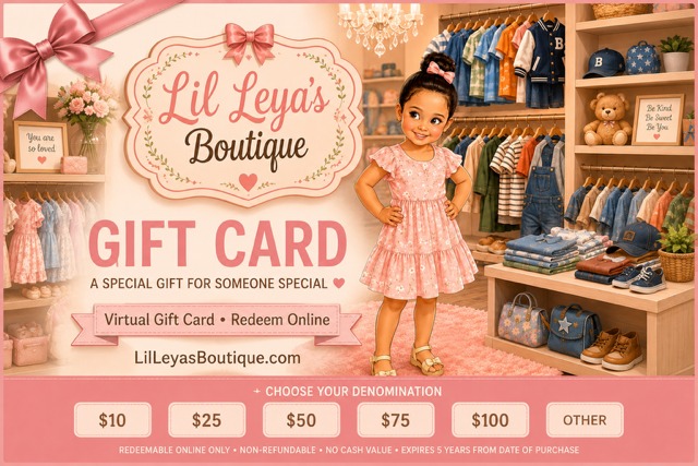 Lil Leya's Boutique Gift Card