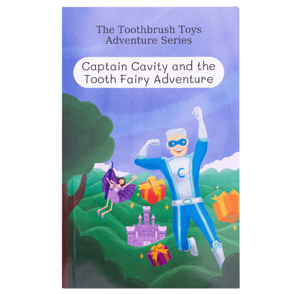 Captain Cavity and the Tooth Fairy Adventure Book by Toothbrush Toys