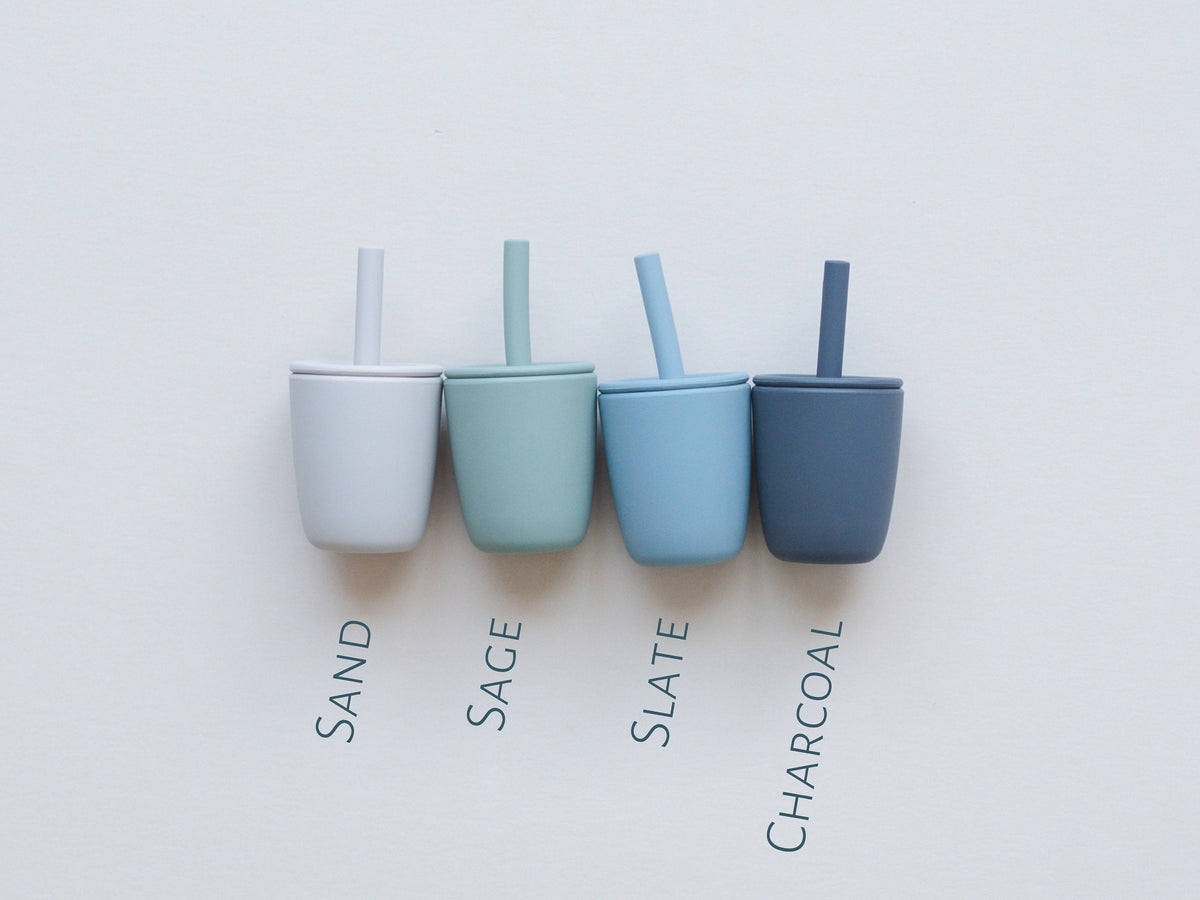 Mini Straw Cup - Silicone Straw Cup for Babies & Young Toddlers