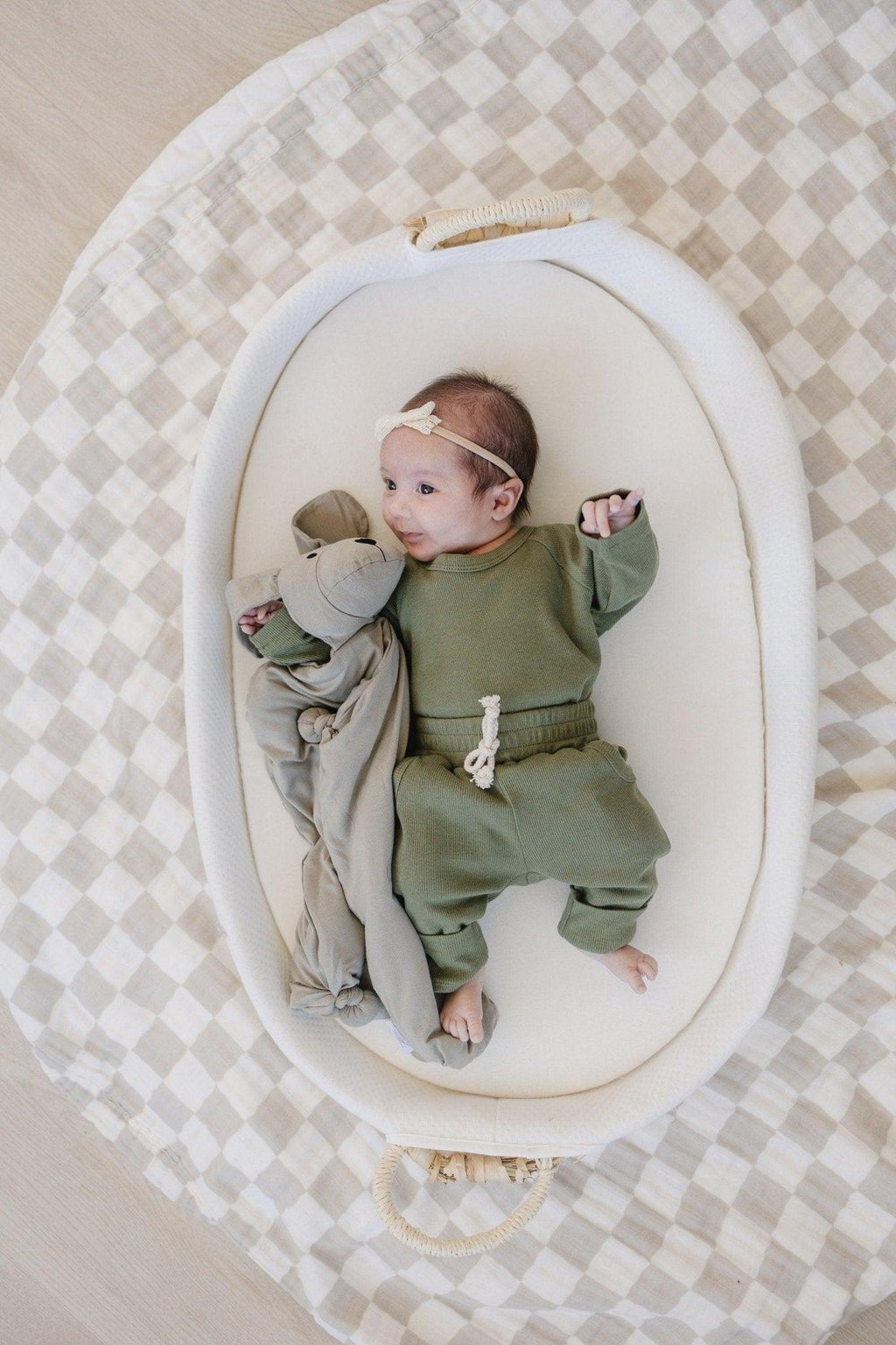 Organic Cotton Ribbed 2pc Set - more colors